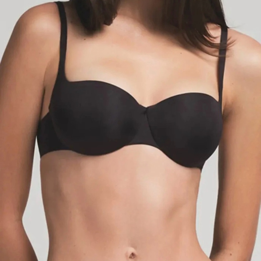 NWT Women's SKIMS Onyx Ultimate Balconette Push-Up Bra Size 36DDD